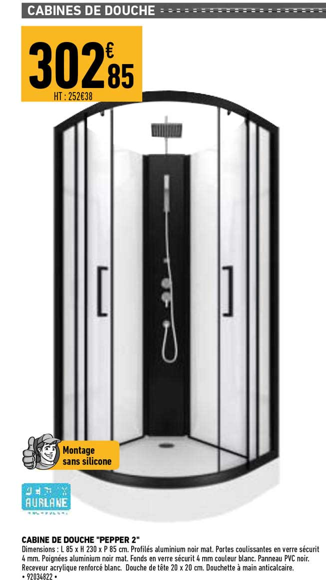 Cabine De Douche "pepper 2"