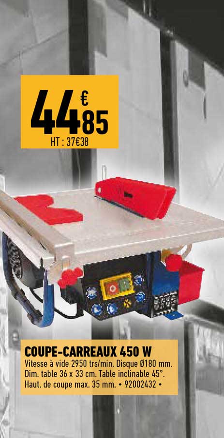 coupe-carreaux 450 w