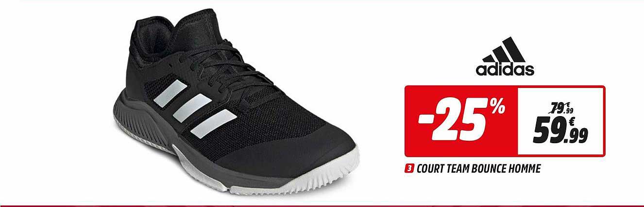 court team bounce homme adidas
