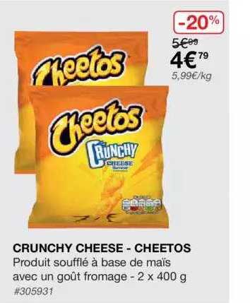 Crunchy Cheese - Cheetos