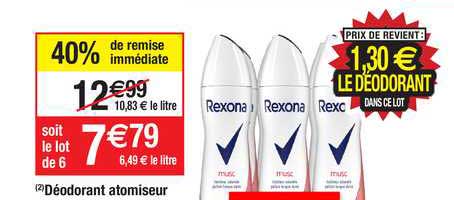 Déodorant Atomiseur Rexona