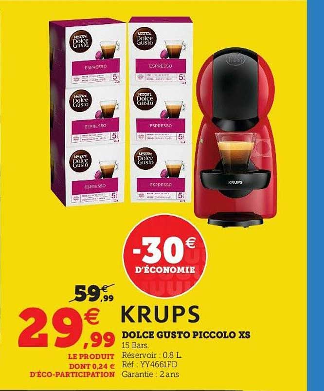 Dolce Gusto Piccolo Xs Krups