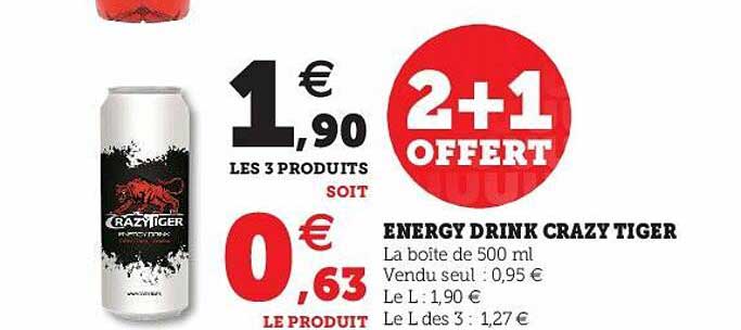 energy drink crazy tiger