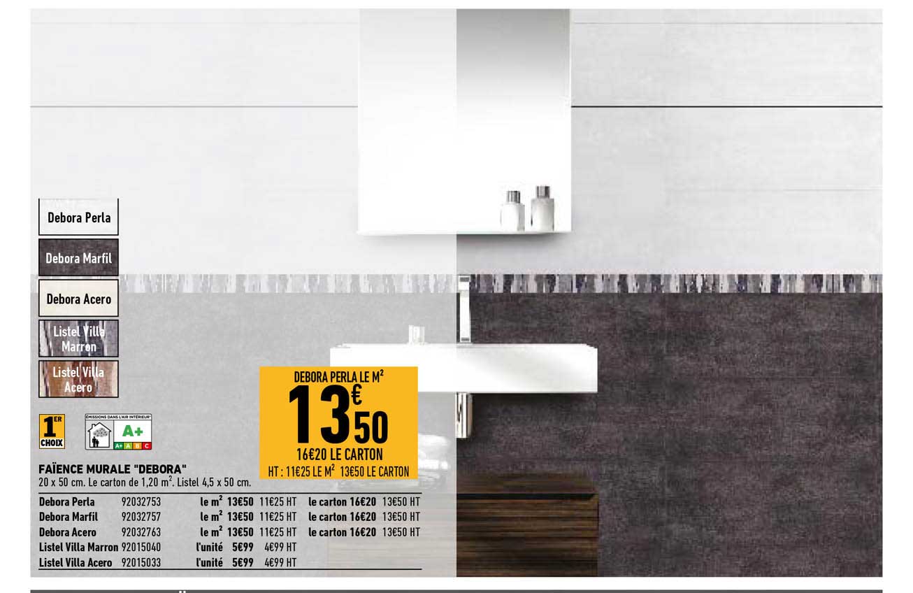 Faience Murale "debora"