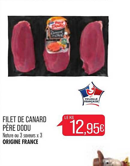 filet de canard père dodu