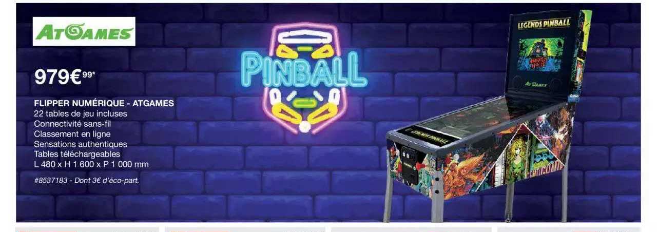 flipper numérique - atgames