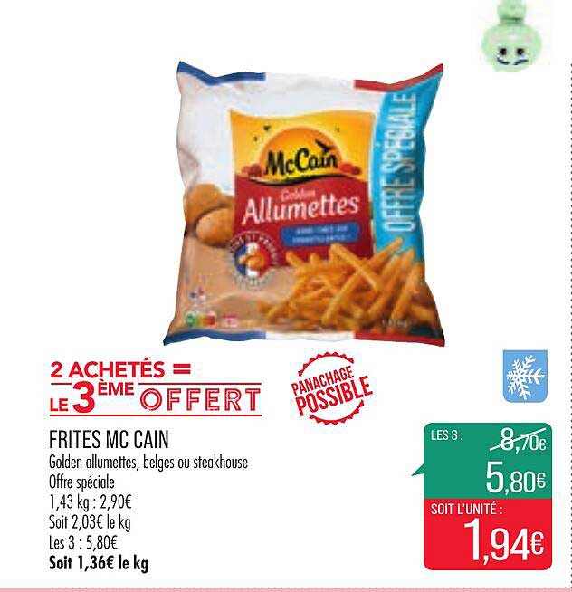 frites mc cain