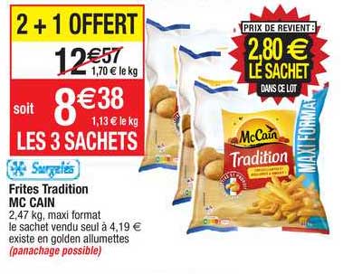 Frites Tradition Mc Cain
