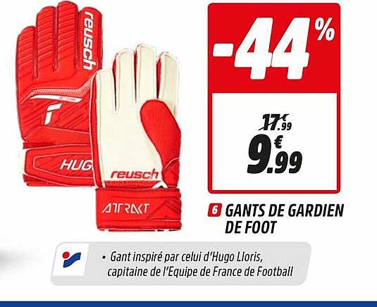 gants de gardien de foot
