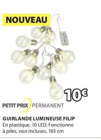 guirlande lumineuse filip