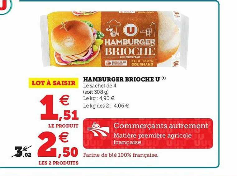 Hamburger Brioche U