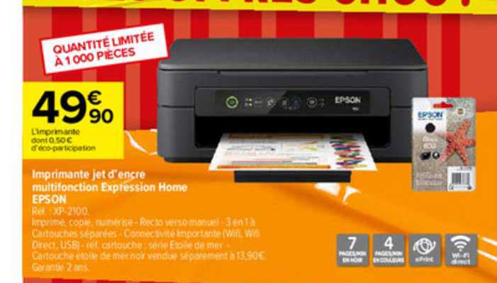 Imprimante Jet D'encre Multifonction Expression Home Epson