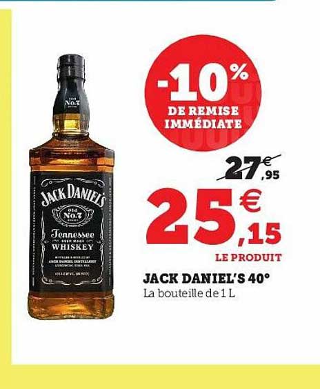 Jack Daniel's 40°