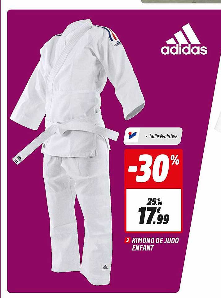 Kimono De Judo Enfant Adidas