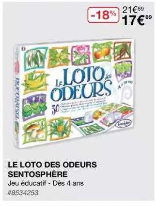 le loto des odeurs sentosphère