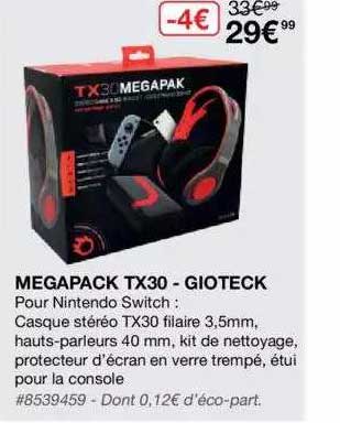 megapack tx30 - gioteck