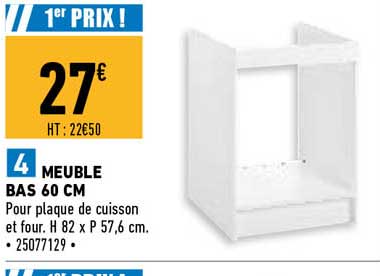 Meuble Bas 60 Cm
