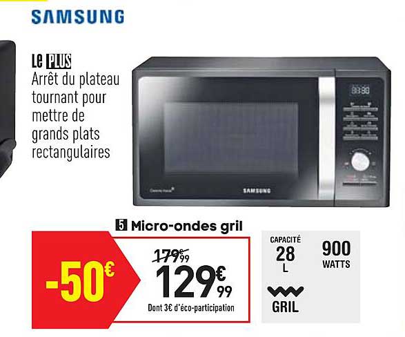 micro-ondes gril samsung