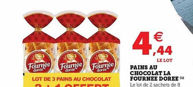 pains au chocolat la fournée dorée