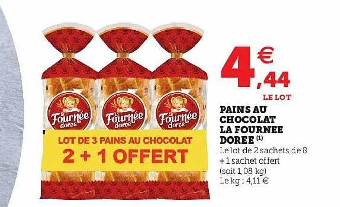 pains au chocolat la fournée dorée