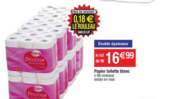 Papier Toilette Blanc