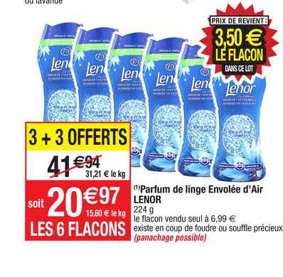 Parfum De Linge Envolée D'air Lenor