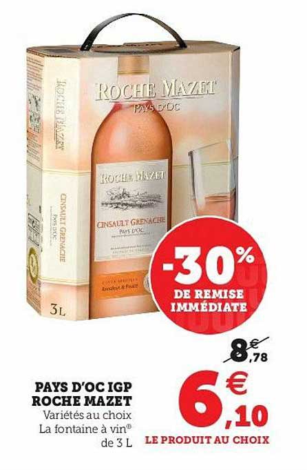 pays d'oc igp roche mazet