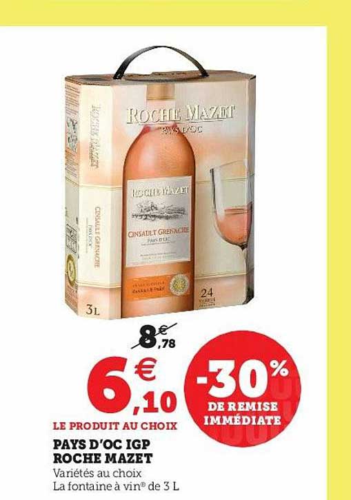 pays d'oc igp roche mazet