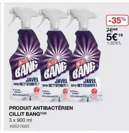 produit antibactérien cillit bang
