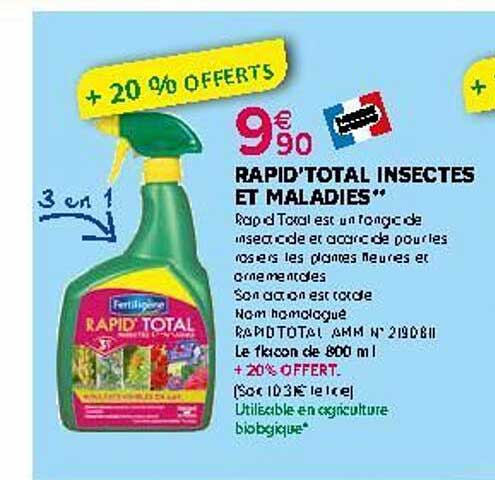 rapid'total insectes et maladies
