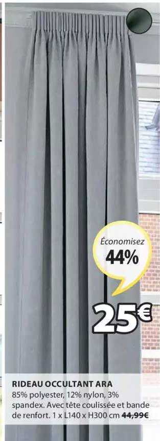 rideau occultant ara