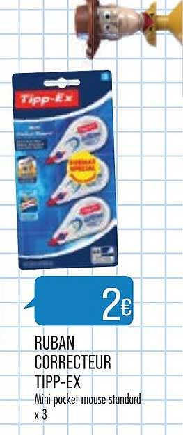 ruban correcteur tipp-ex