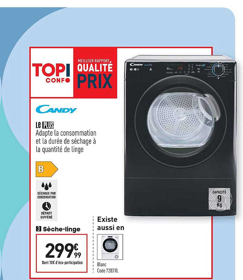 sèche-linge candy