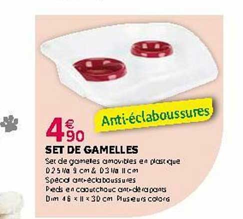 set gamelles