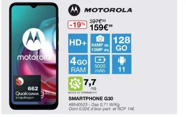smartphone g30 motorola