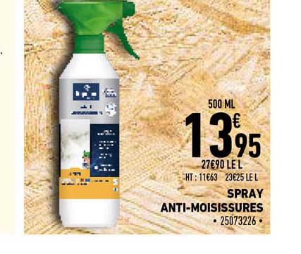 spray anti-moisissures