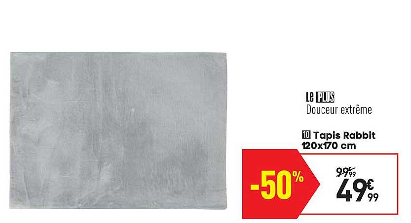tapis rabbit 120 x 170 cm