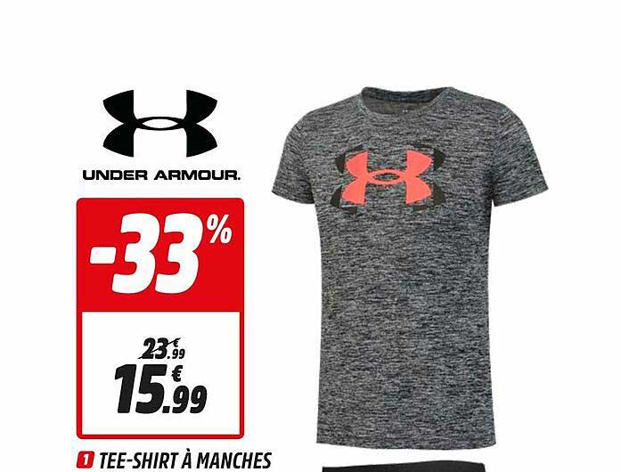 tee-shirt à manches under armour