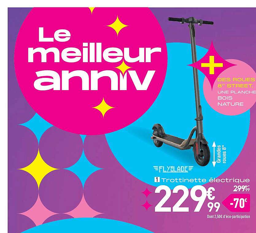 Trottinette électrique Flyblade