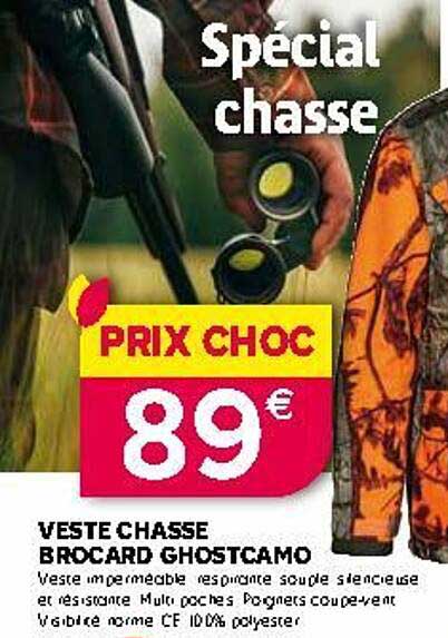 veste chasse brocard ghostcamo