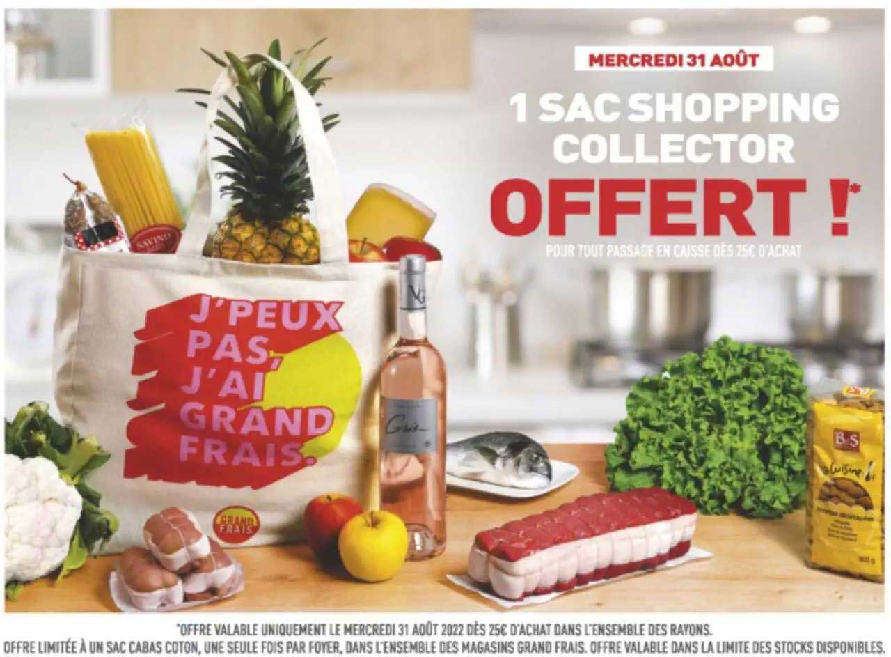 1 sac shopping collector offert