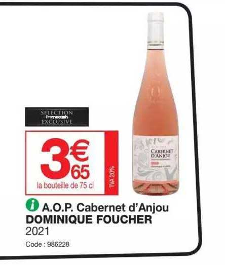 aop cabernet d'anjou dominique foucher