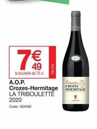 aop crozes-hermitage la triboulette