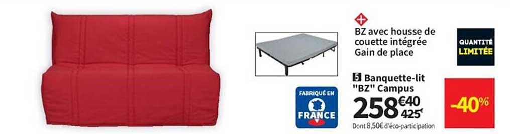 banquette-lit "bz" campus