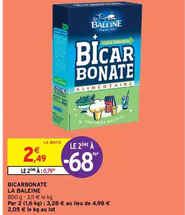 Bicarbonate La Baleine