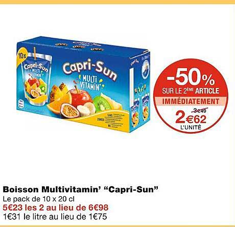 Boisson Multivitamin Capri-sun