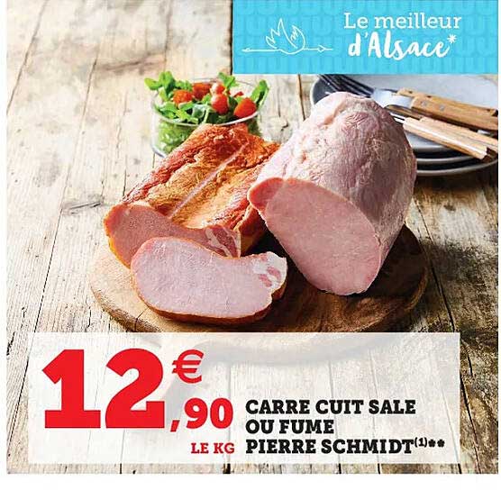 carré cuit salé ou fumé pierre schmidt