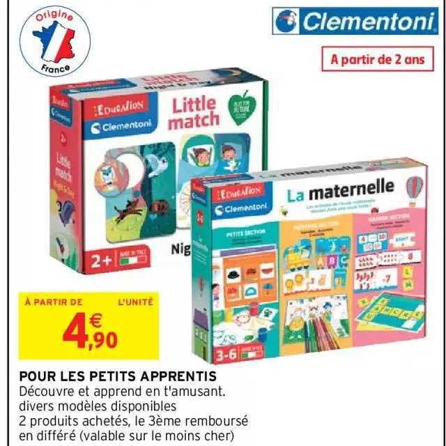 Clementoni Pour Les Petits Apprentis