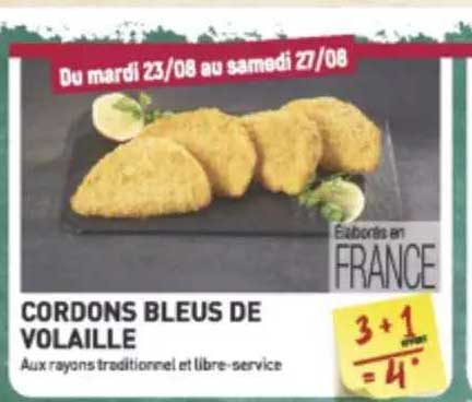 Cordons Bleus De Volaille