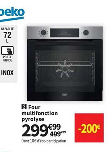 Four Multifonction Pyrolyse